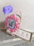 Аксесоари за коса с панделка Еверест, 2модели в празнично бяло и розово, снимка 11