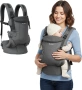 Бебешко кенгуру, регулируемо за бебета и малки деца, сиво, снимка 1