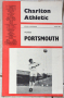 Книги Футбол - Програми: Charlton Athletic - Portsmouth - 1965