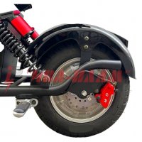 Електрически скутер ’Harley’-3000W,60V,44aH+ЛИЗИНГ+Преносима батерия+Bluetooth+Аларма+Aмортисьори, снимка 10 - Мотоциклети и мототехника - 39497726