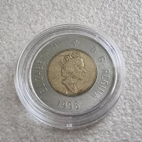 Монета.  Канада . 2 долара. 1996 г. , снимка 4 - Нумизматика и бонистика - 37197552