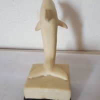 Красива статуетка - делфин, снимка 2 - Антикварни и старинни предмети - 35152867