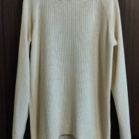 Дълга бяла  блуза / туника , снимка 2 - Блузи с дълъг ръкав и пуловери - 31916667