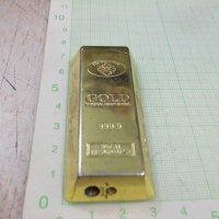 Запалка "GOLD" газова пиезокристална с джет пламък работеща, снимка 3 - Други ценни предмети - 29968804