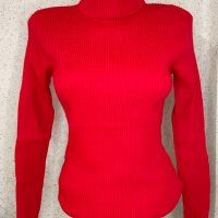 Дамски блузи плетиво рипс поло, снимка 11 - Блузи с дълъг ръкав и пуловери - 38399008