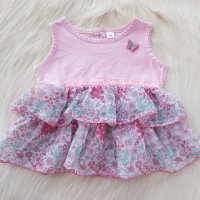Рокля за бебе 3-6 месеца, снимка 1 - Бебешки рокли - 37772289