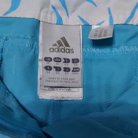 Adidas 3/4 светло син панталон, UK 14, F 42, снимка 4 - Спортни екипи - 38438287