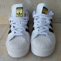 adidas SUPERSTAR BONEGA - страхотни дамски маратонки КАТО НОВИ БЕЗУПРЕЧНИ 39 1/3, снимка 7 - Маратонки - 44183885