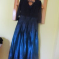 Официална синя рокля, снимка 2 - Рокли - 34362032