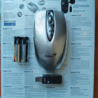 Мишка Genius Navigator 805 Laser USB, Wireless, 4 buttons, 1600 dpi, снимка 3 - Клавиатури и мишки - 44605022