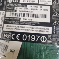 TCON BOARD 6870C-0532C ТВ LG 43LF632V, снимка 3 - Части и Платки - 42113567