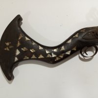 Стара кремъчна пушка, Тромблон , снимка 4 - Антикварни и старинни предмети - 42681284