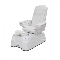 Стол за спа педикюр - маникюр - масаж Caln - бял/черен, снимка 1 - Педикюр и маникюр - 44533124