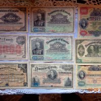 Колекция Канада най редки и скъпи  банкноти , снимка 1 - Нумизматика и бонистика - 42067775
