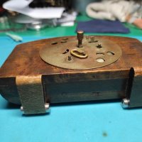 Стар Немски Часовник Будилник Хамбург Американ, снимка 3 - Антикварни и старинни предмети - 37024864