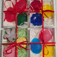 Ароматни глицелинови сапунчета, снимка 1 - Подаръци за жени - 44589694