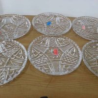 Кристални чинии чинийки, снимка 1 - Антикварни и старинни предмети - 36615132