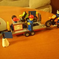 Конструктор Лего - модел LEGO Off-Road 4433 - Dirt Bike Transporter, снимка 8 - Конструктори - 39260590