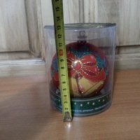 стъклена топка за елха , снимка 3 - Антикварни и старинни предмети - 38968796