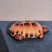 Стари  ламаринени играчки влакче от 70-те години и ламаринена костенурка. , снимка 15 - Колекции - 42149648