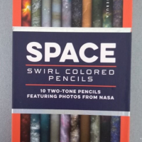 Цветни моливи със снимки от НАСА , снимка 3 - Ученически пособия, канцеларски материали - 36574537