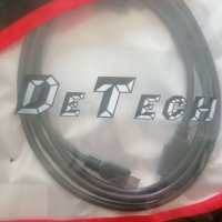 Кабел DeTech USB - USB Mini, 1.5m, снимка 2 - Друга електроника - 34130099