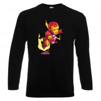 Мъжка тениска Marvel Iron Man Игра,Изненада,Подарък,Геймър,, снимка 2 - Тениски - 36790701