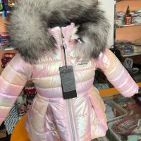 Зимно яке с естествен пух DEGi , снимка 1 - Детски якета и елеци - 39024951