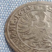 Сребърна монета 6 кройцера 1674г. Силвиус Фридрих Уелс 29776, снимка 9 - Нумизматика и бонистика - 42890313