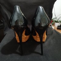 фешън обувки Zara Woman Platform Heels, снимка 5 - Дамски елегантни обувки - 31564604