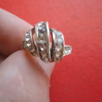 Сребърен пръстен с камъни 925, снимка 5 - Пръстени - 42208630