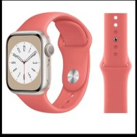 силиконова каишка за смарт часовник apple watch, снимка 4 - Смарт часовници - 40832714