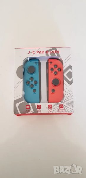 Nintendo Switch Joy-Con (комплект контролери) синьо/червено, снимка 1