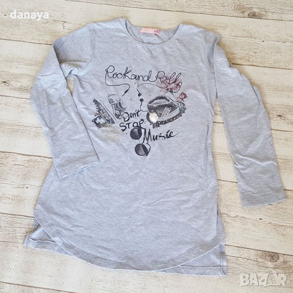 Детска блузка за момиче туника 8-9 год, снимка 1