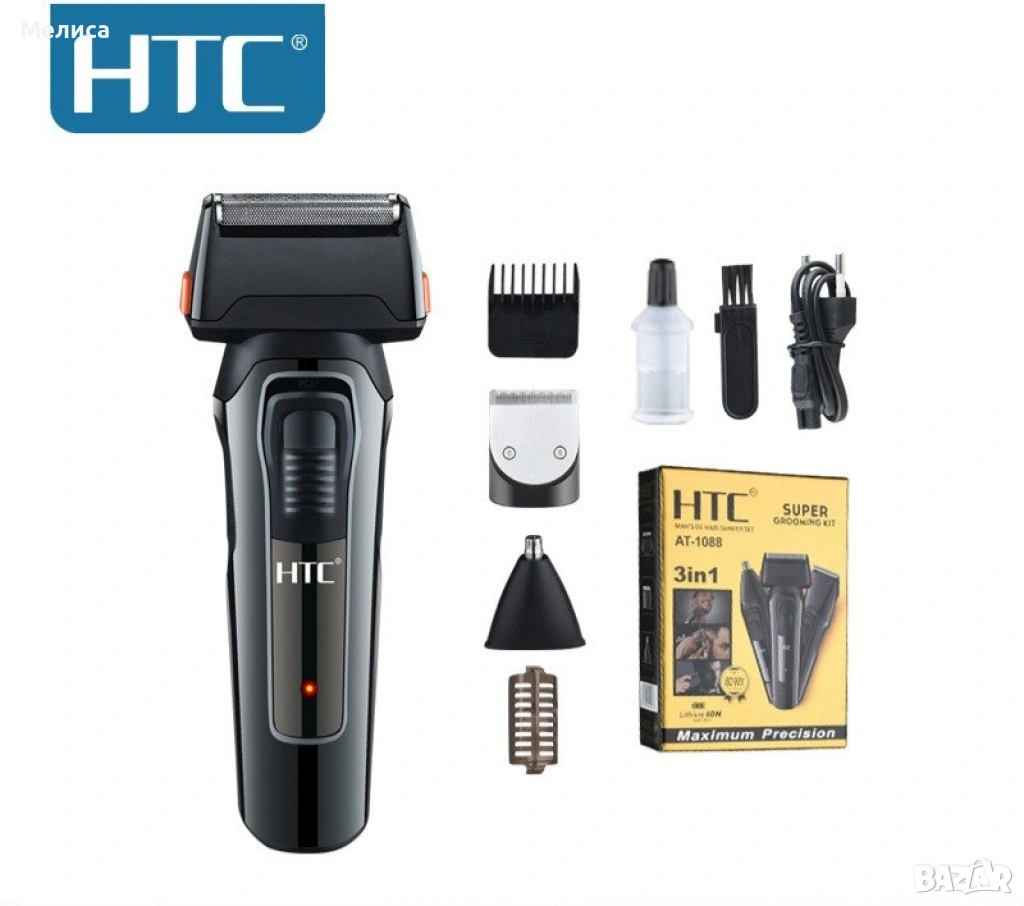 Машинка за подстригване 3в1,HTC,AT-1088, снимка 1