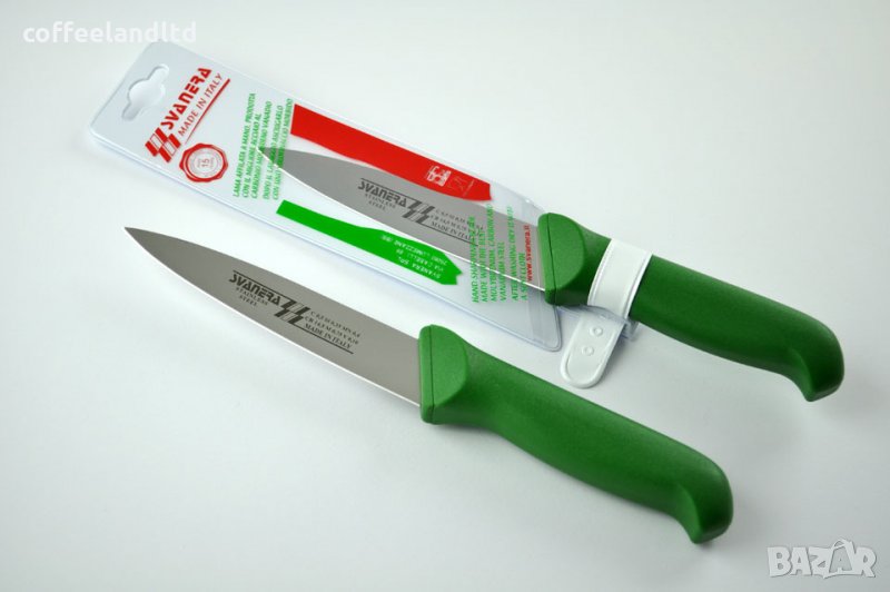 Нож за готвене 14см - 6515/Зелен, снимка 1