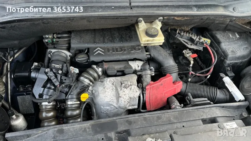 1.6HDI - 109 к.с цял двигател палещ, снимка 1