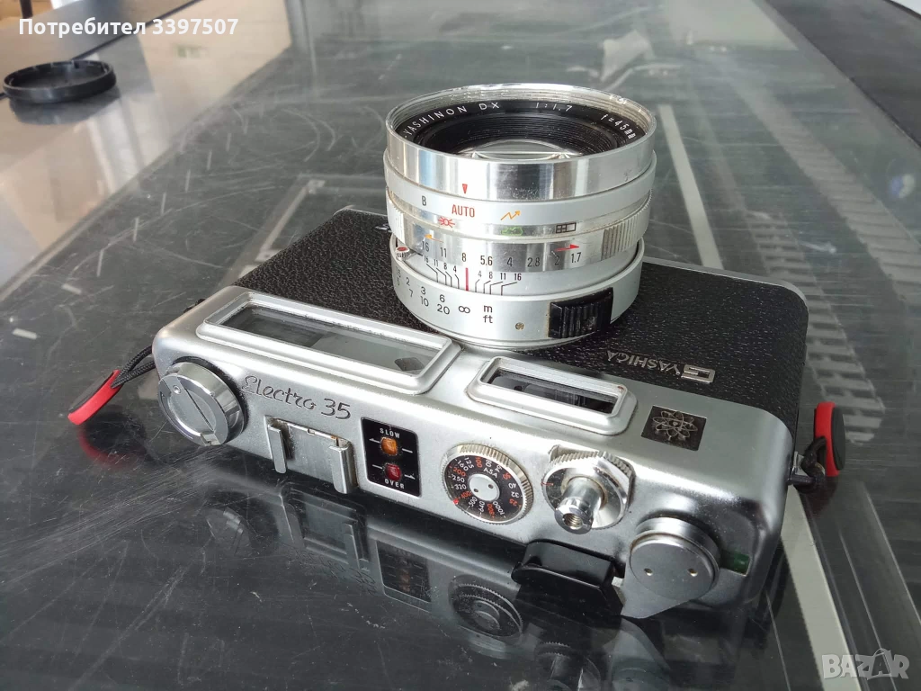 Продавам Yashica Electro 35 GS, снимка 1