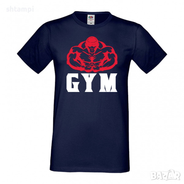 Мъжка Фитнес тениска Gym Buff Big Muscles Gym,спорт,Щанги,Тренировки,Спортуване,Gym., снимка 1