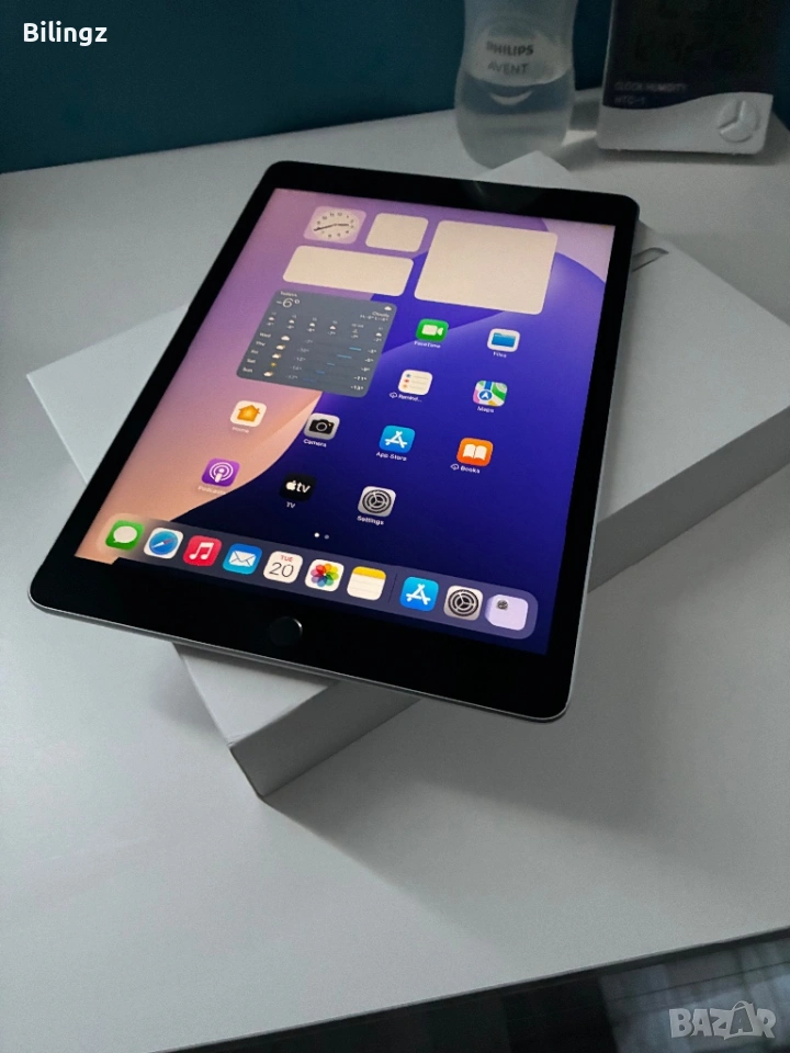 Apple Ipad 9th Gen 2023 10.2", 64gb, Wi-fi, Space Gray, като нов, пълен комплект, снимка 1