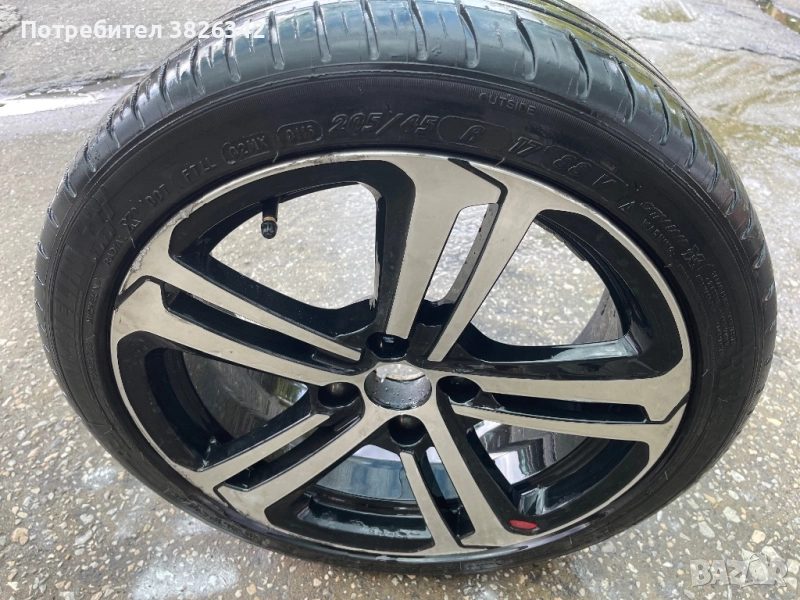 Резервна гума с джанта за Пежо , снимка 1