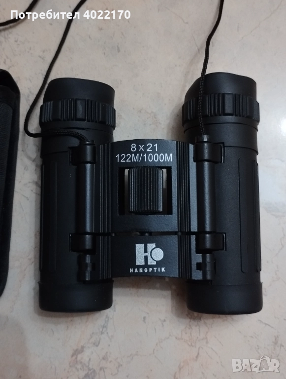 HANOPTIC 8 x 21 нов бинокъл, снимка 1