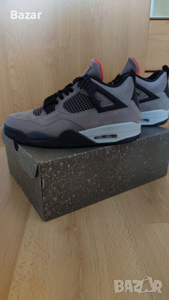 Nike Air Jordan Retro 4 Taupe Haze Размер 44 Номер Мъжки Обувки Кецове Маратонки Нови Оригинални , снимка 1