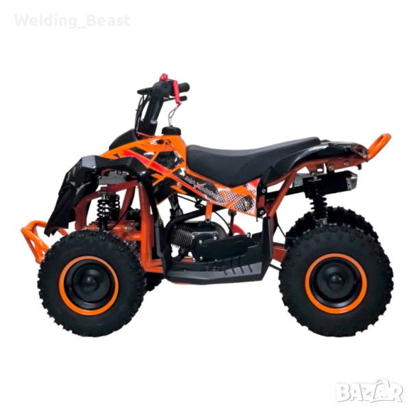 50cc/кубика Детско бензиново ATV SPORT - Оранжево, снимка 1