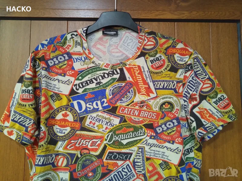 ЛЯТНА ЦЕНА Тениска DSQUARED 2 Размер L 100% Оригинална Внос от Англия, снимка 1