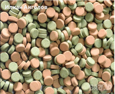 Таблетки за аквариумни риби 2 вида екстра качество, снимка 1