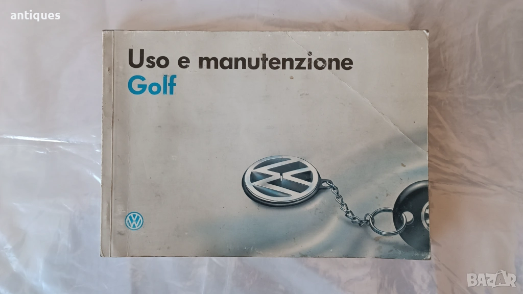 Оригинална книжка на Volkswagen Golf - VW - италианкси, снимка 1