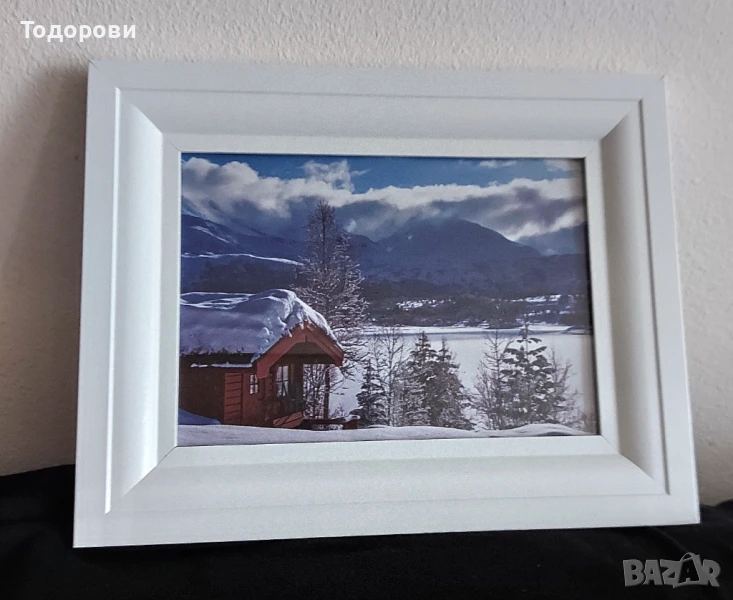 Картина зимен пейзаж, снимка 1