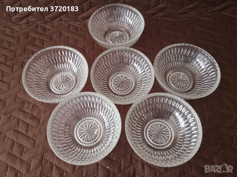 Стъклени купички за сладолед, крем, десерти, ядки и др. , снимка 1