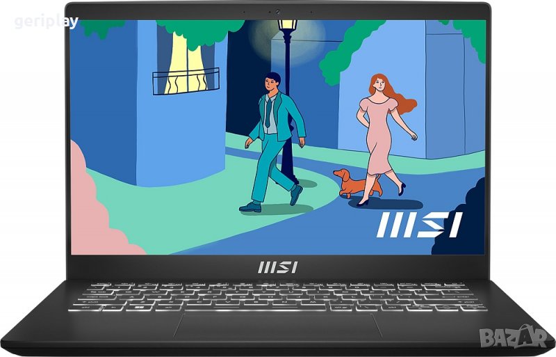 Нов! Home/Office лаптоп MSI Modern 14.0" | Intel Core i5 1235U, снимка 1